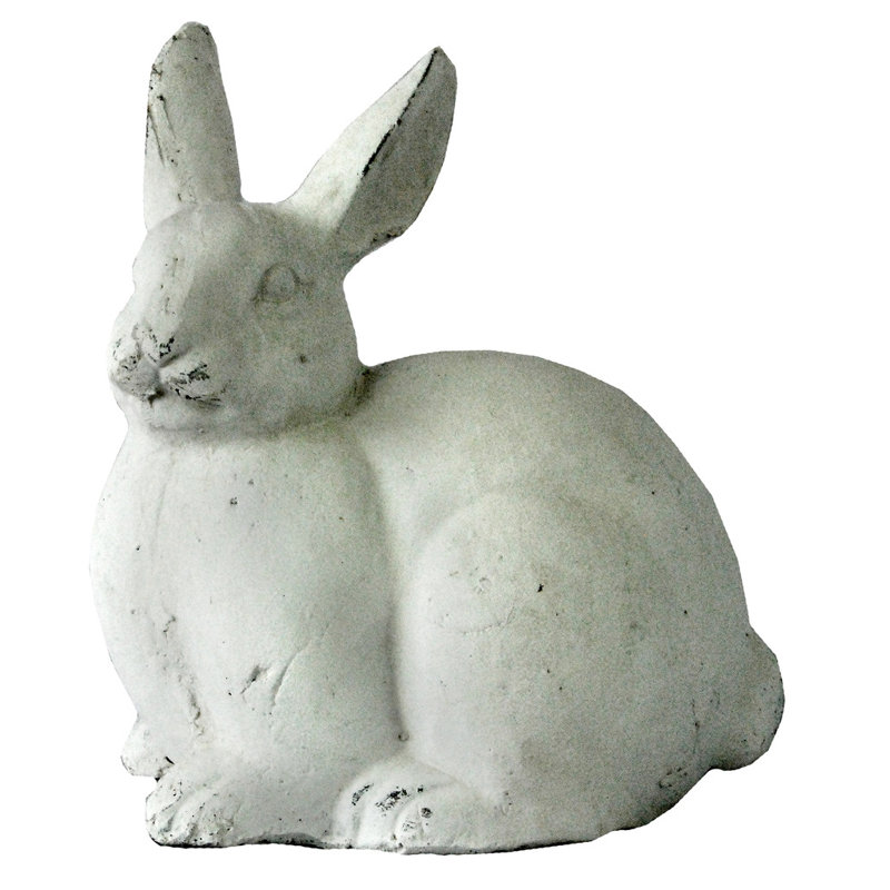 Michael Carr Large Rabbit Antique Statue & Reviews Wayfair